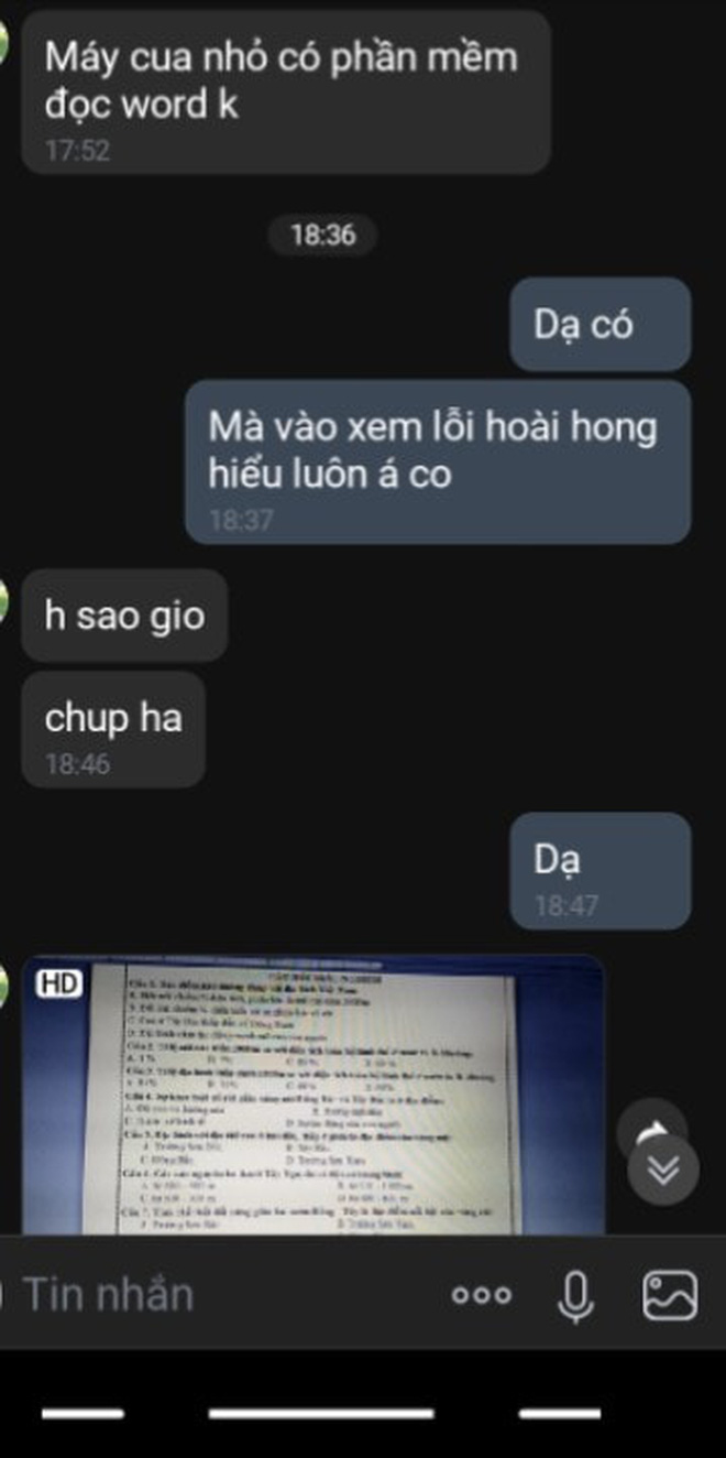 Học sinh học online bị lỗi không xem được đề, cô giáo làm ngay một hành động dễ thương quá chừng! - Ảnh 1.